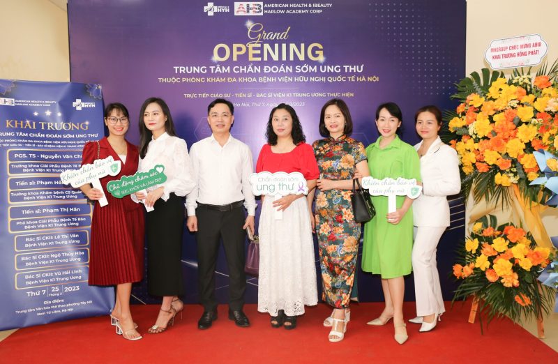 Khai Trương Trung Tâm Chẩn Đoán Sớm Ung Thư Thuộc Phòng Khám Đa Khoa Bệnh Viện Hữu Nghị Quốc Tế Hà Nội